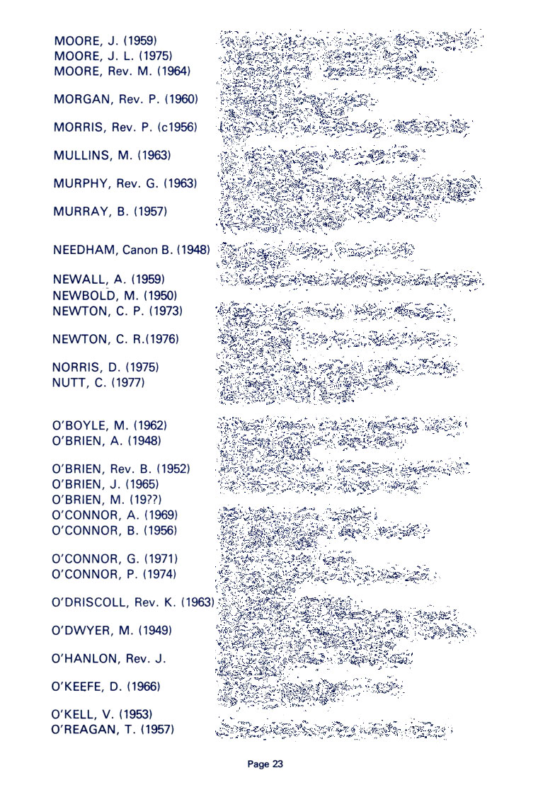 Hugonian Association Reports & Directory 1982 page 23