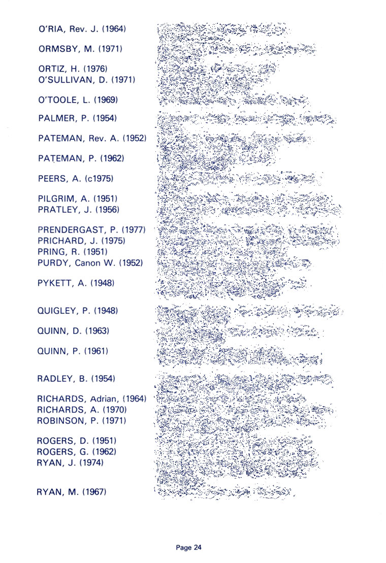 Hugonian Association Reports & Directory 1982 page 24