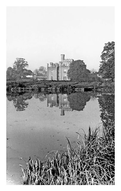 St Hugh's from the lake