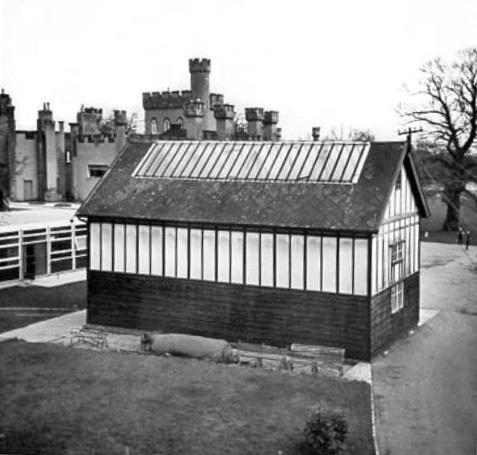 Squash court, March 1966