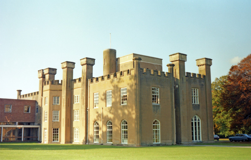 Hall from the rear