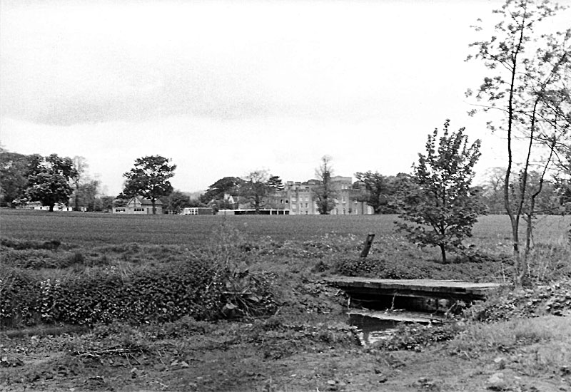 Hall across the fields