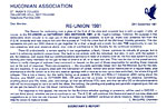 Hugonian Association 1981 September thumbnail